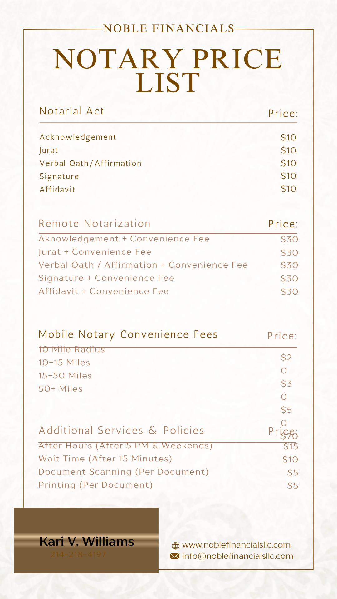 Notary Price List.pdf